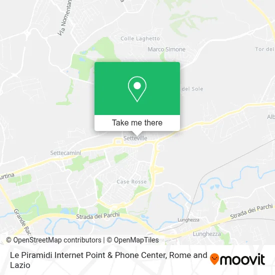 Le Piramidi Internet Point & Phone Center map