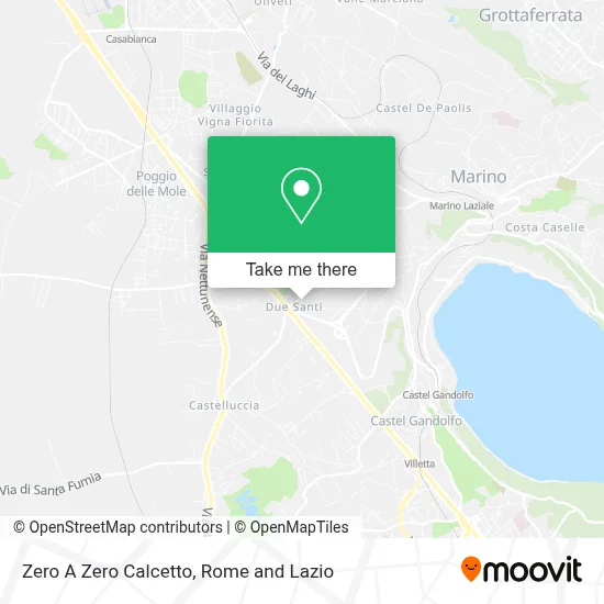 Zero A Zero Calcetto map