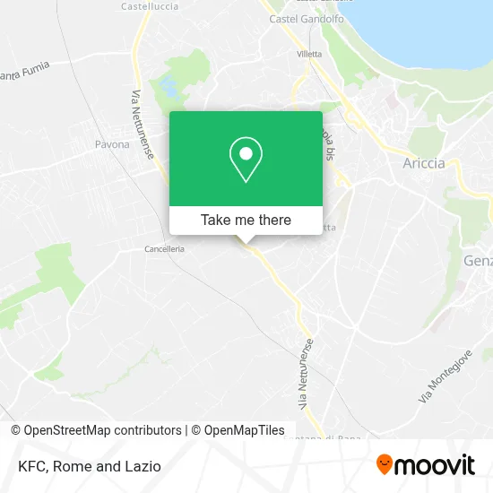 KFC map