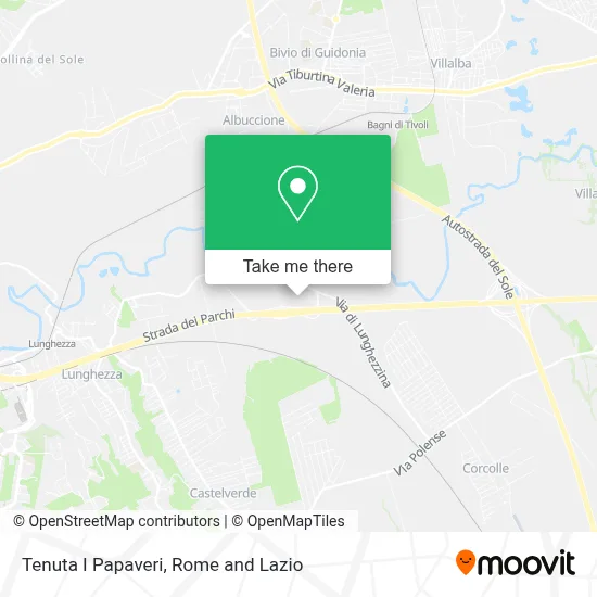Tenuta I Papaveri map