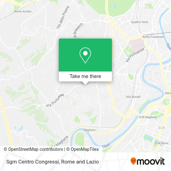Sgm Centro Congressi map