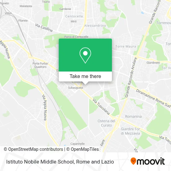 Istituto Nobile Middle School map