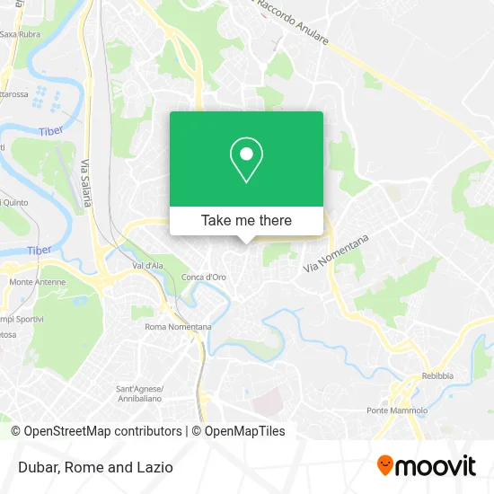 Dubar map