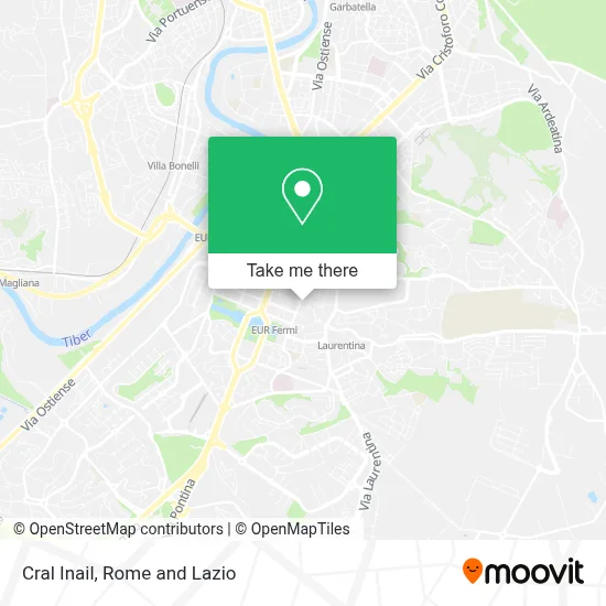Cral Inail map