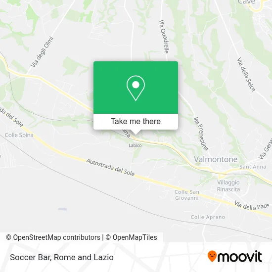 Soccer Bar map