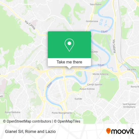 Gianel Srl map