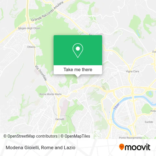 Modena Gioielli map