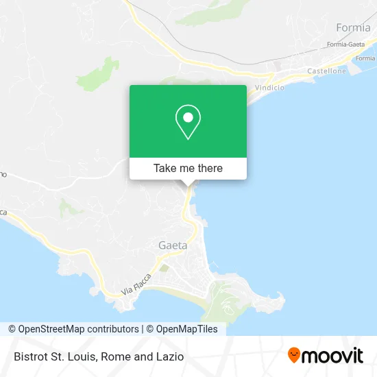 Bistrot St. Louis map