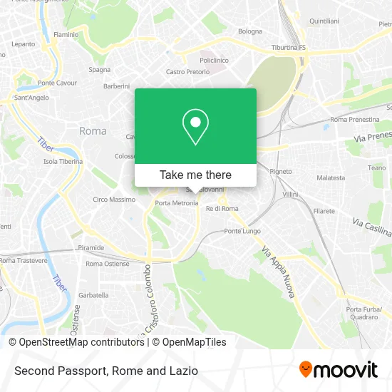 Second Passport map