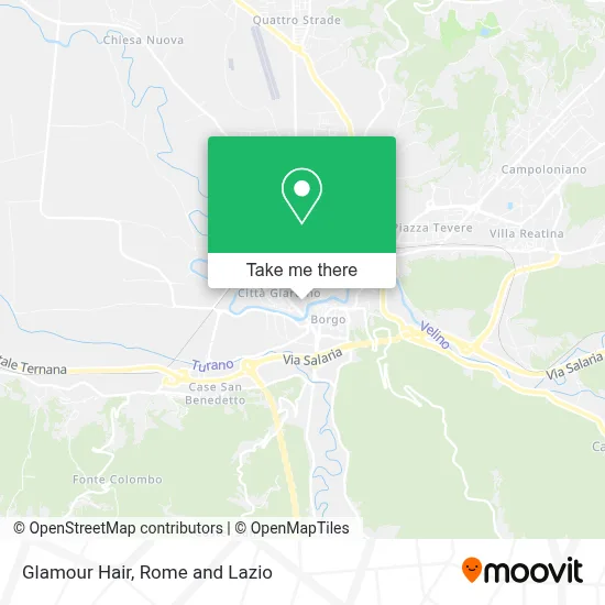 Glamour Hair map