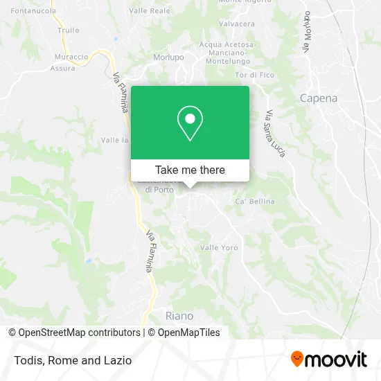 Todis map