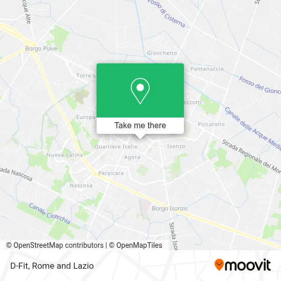 D-Fit map