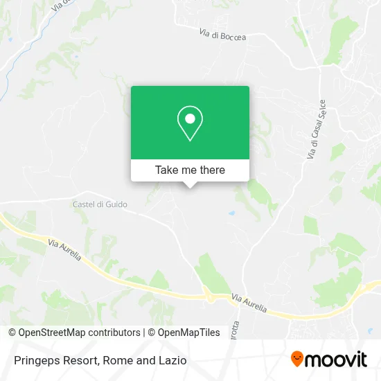 Pringeps Resort map