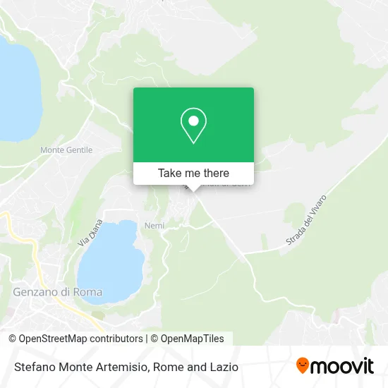 Stefano Monte Artemisio map