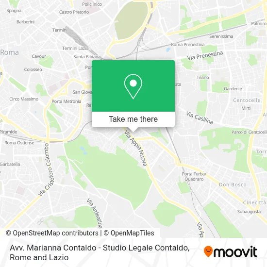 Avv. Marianna Contaldo - Studio Legale Contaldo map