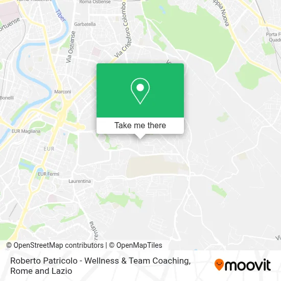 Roberto Patricolo - Wellness & Team Coaching map