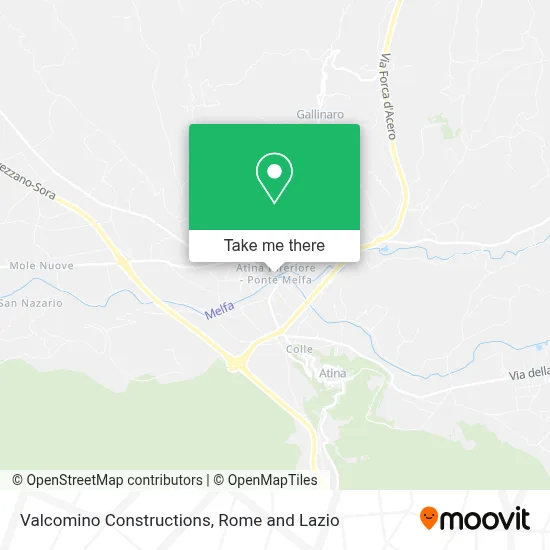 Valcomino Constructions map