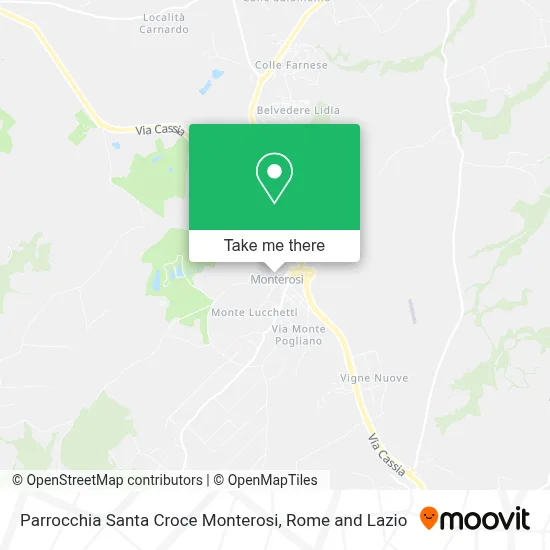 Parrocchia Santa Croce Monterosi map