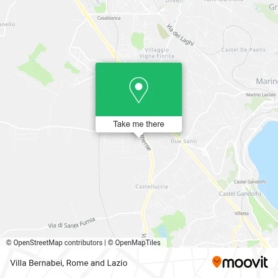 Villa Bernabei map