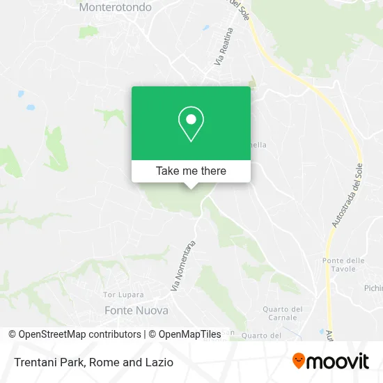 Trentani Park map