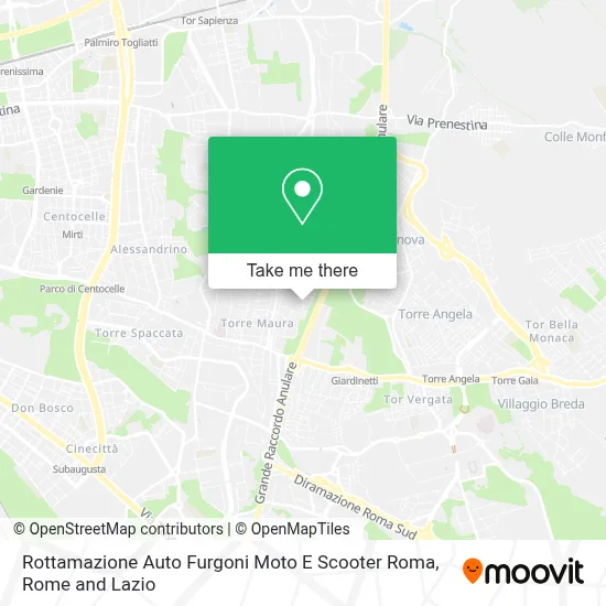 Rottamazione Auto Furgoni Moto E Scooter Roma map