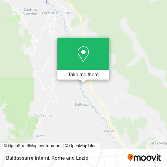 Baldassarre Interni map