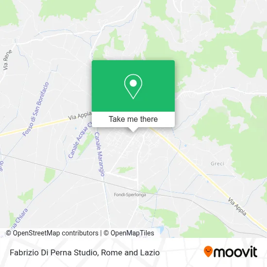 Fabrizio Di Perna Studio map