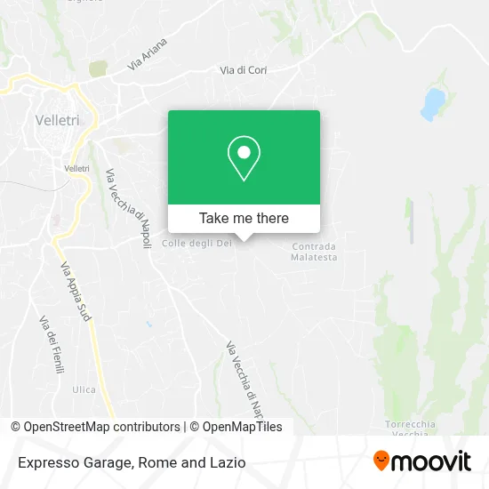 Expresso Garage map