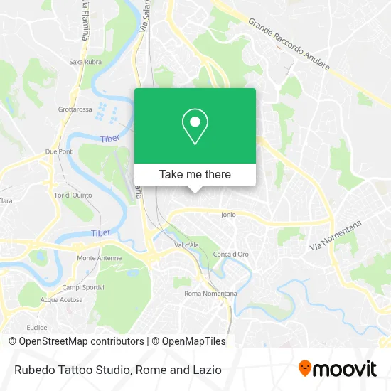 Rubedo Tattoo Studio map