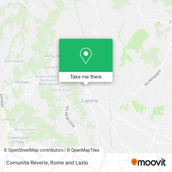 Comunita Reverie map