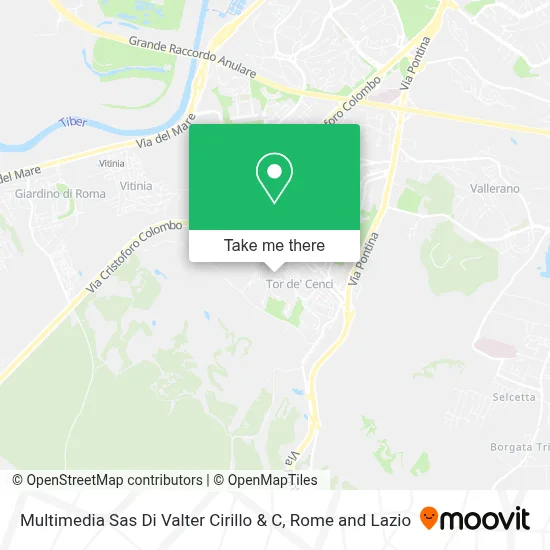 Multimedia Sas Di Valter Cirillo & C map