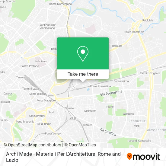Archi Made - Materiali Per L'Architettura map