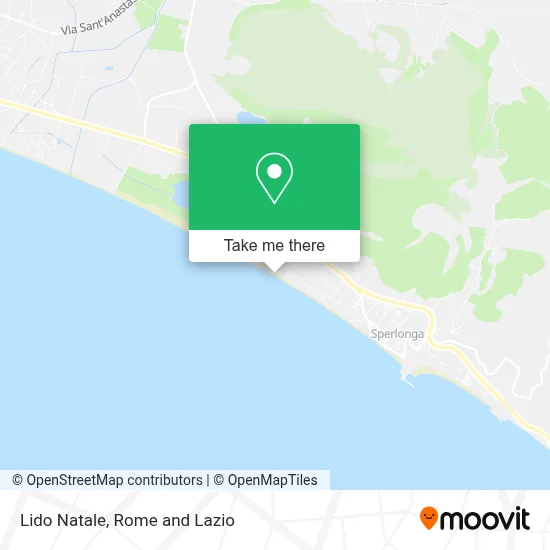 Lido Natale map