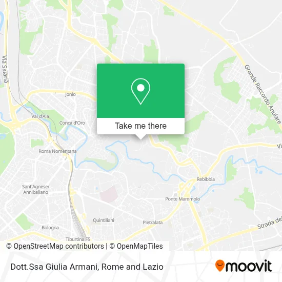 Dott.Ssa Giulia Armani map