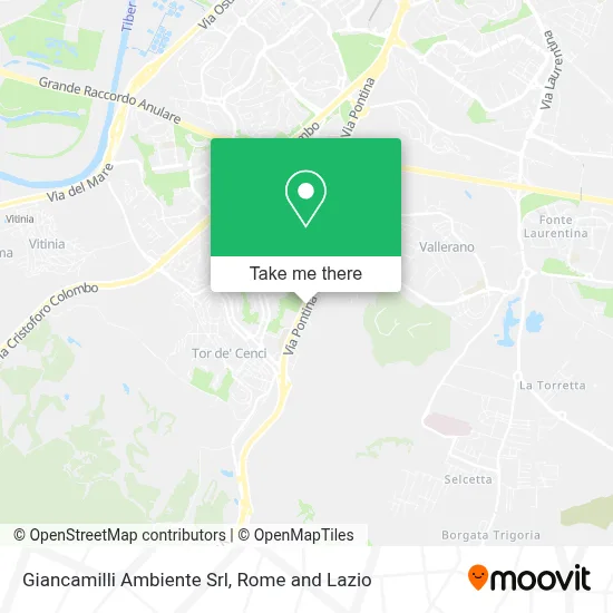Giancamilli Ambiente Srl map