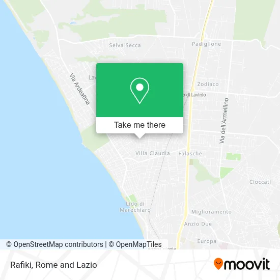 Rafiki map