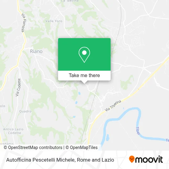 Autofficina Pescetelli Michele map