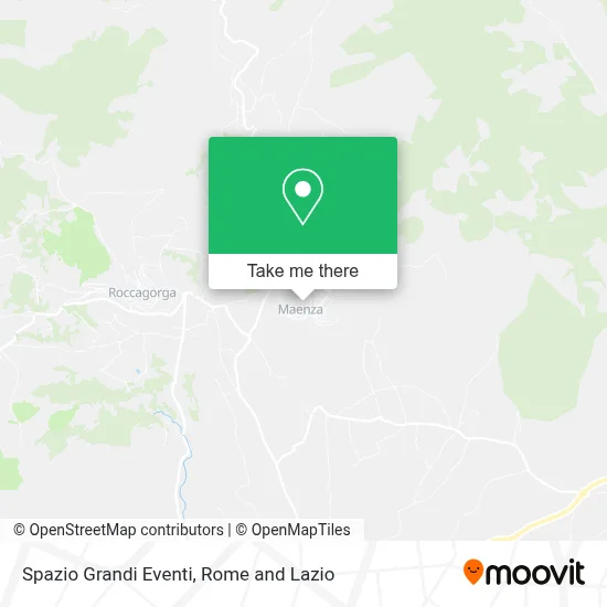 Spazio Grandi Eventi map