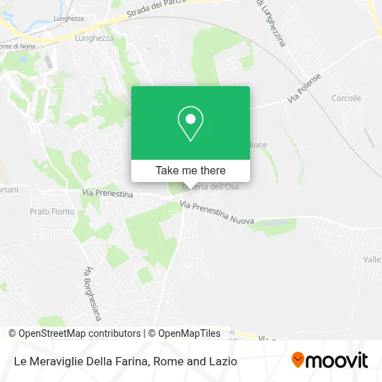 Le Meraviglie Della Farina map