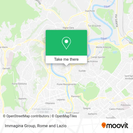 Immagina Group map