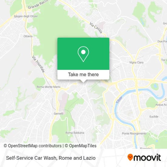 Self-Service Car Wash map