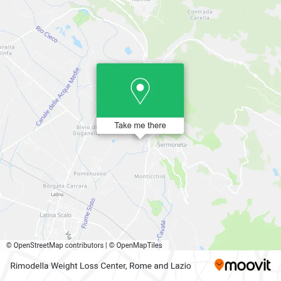 Rimodella Weight Loss Center map