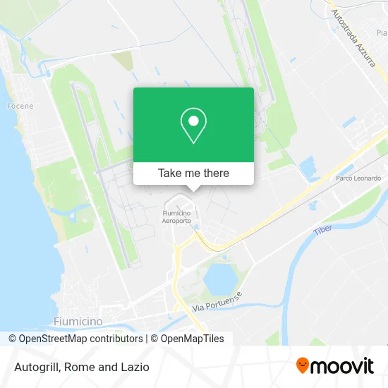 Autogrill map