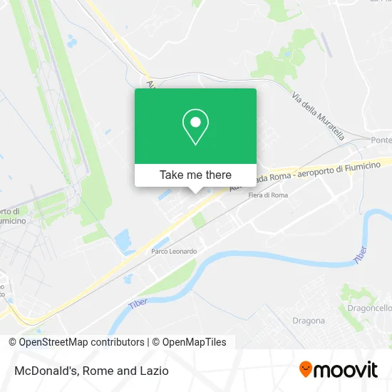 McDonald's map