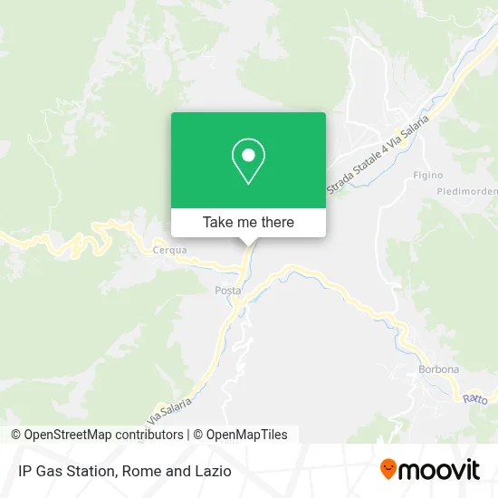 IP Gas Station map
