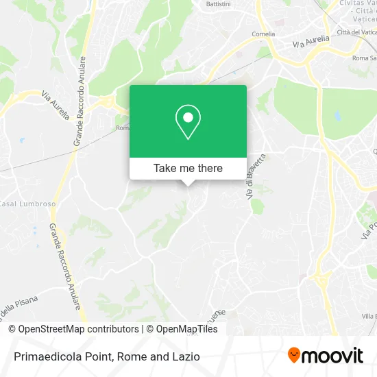 Primaedicola Point map