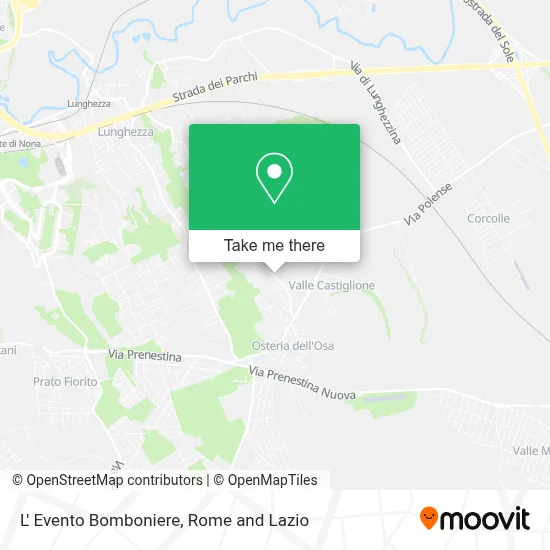 L' Evento Bomboniere map