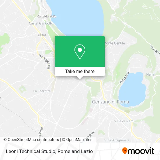 Leoni Technical Studio map