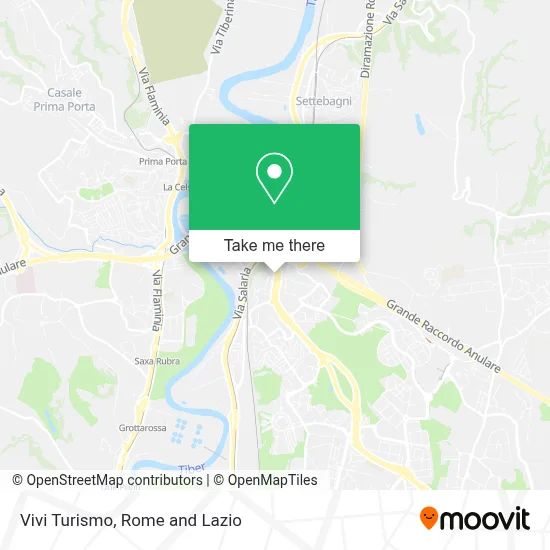 Vivi Turismo map