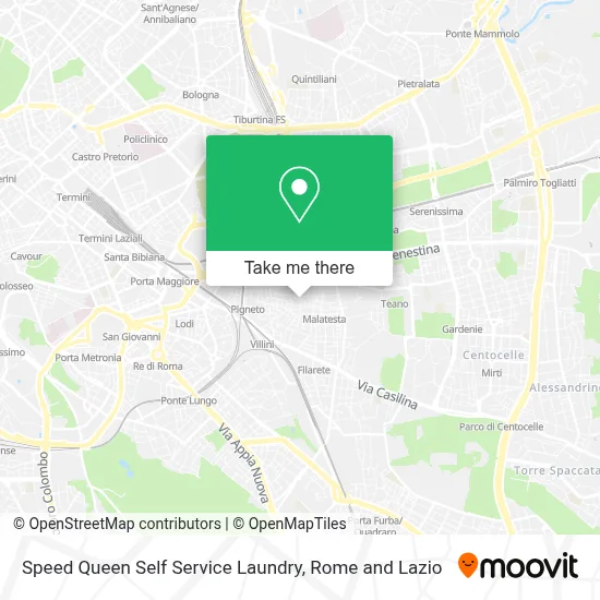 Speed Queen Self Service Laundry map